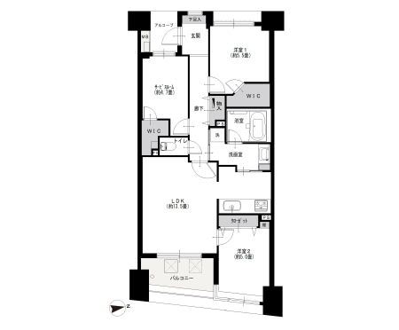 ���z�s���̒�8����2-2�̒��Ã}���V����