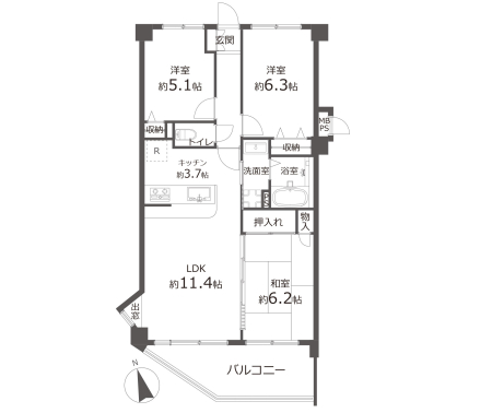 �{���s������3����30-3�̒��Ã}���V����