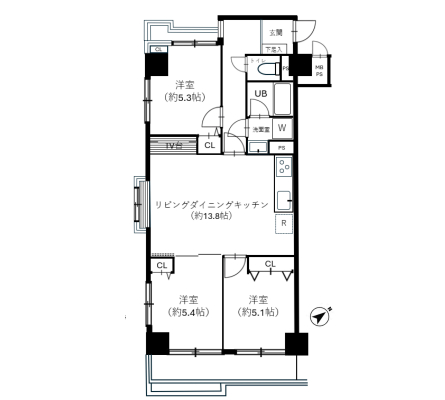 ���z�s���Ό�3����48-5�̒��Ã}���V����