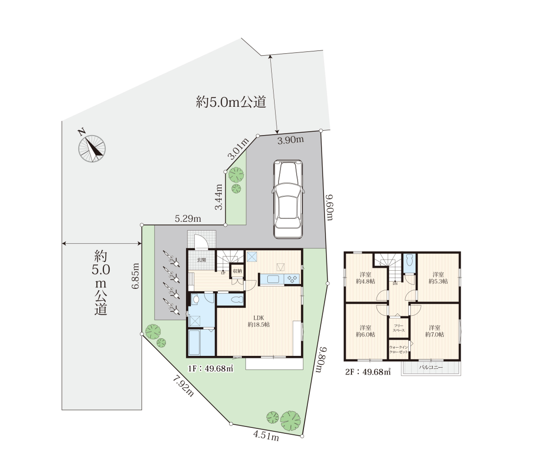 ���} �����Q�l�v�����t��
�����ʐρF99.36�u
�Ԏ��F4LDK
�����Q�l���i�F2�C000���~