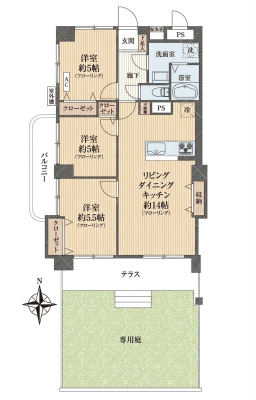 �����s�O��s���A��9����9-5�̒��Ã}���V�����̊Ԏ��}