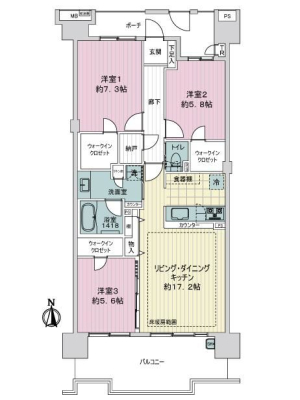 �����s�{���s��Ԓ�3����18-1�̒��Ã}���V�����̊Ԏ��}