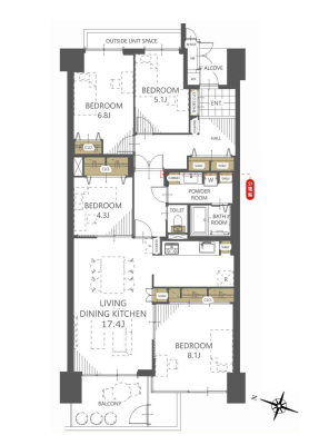 �����s���s���z��4����3-2�̒��Ã}���V�����̊Ԏ��}